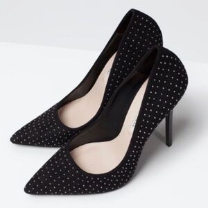 Make an offer Zara Black Studded Heels